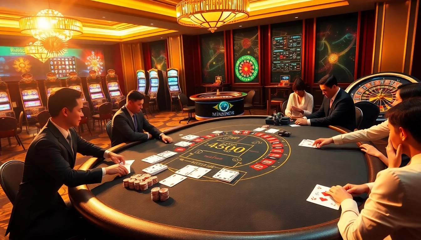 Experience thrilling gameplay at trang chủ mm88 with luxurious casino elements and vibrant atmosphere.