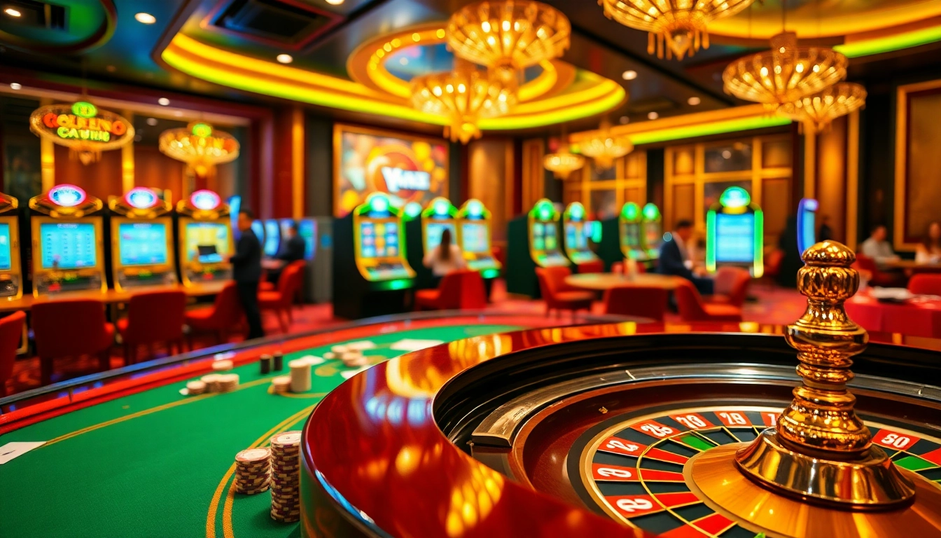 Experience the vibrant excitement of cm88.com with players at a luxurious casino table.
