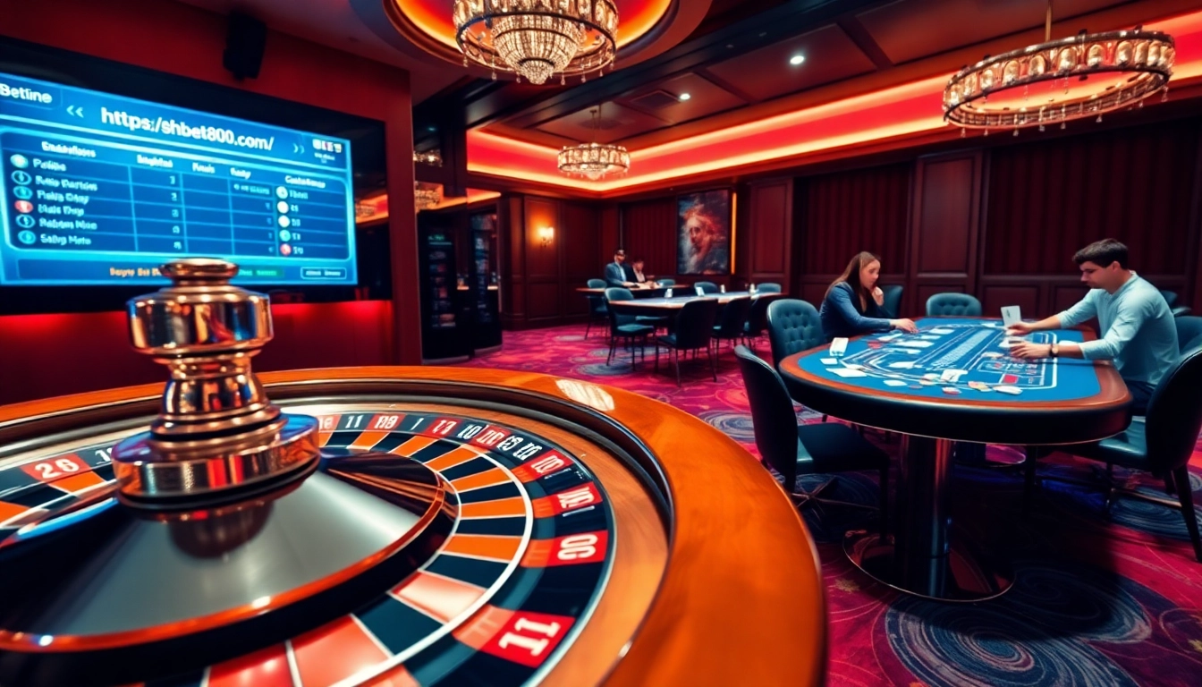 Engage in thrilling gameplay at https://shbet800.com/ with vibrant casino tables and interactive experiences.