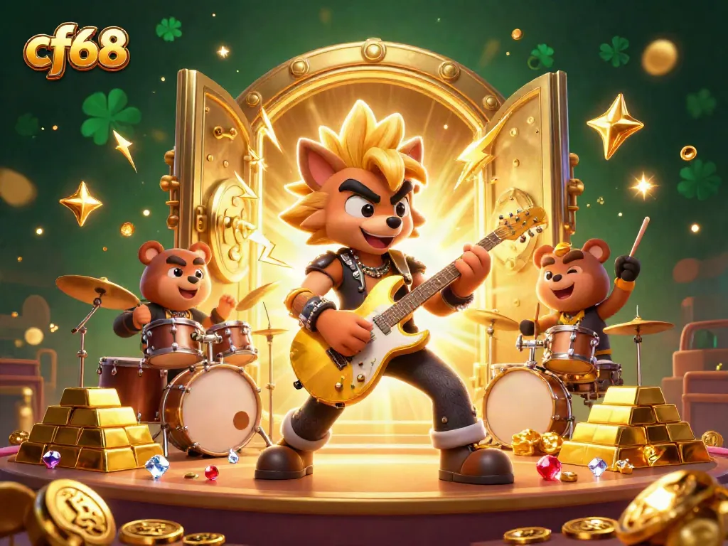 Engage with exciting casino gameplay at cf68 with dynamic characters and vibrant animation.