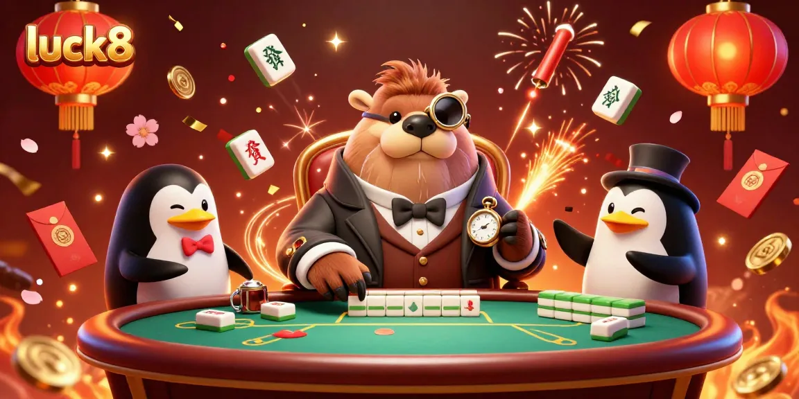 Engage with luck8 at a vibrant underwater poker game featuring a walrus dealer and bluffing pufferfish.