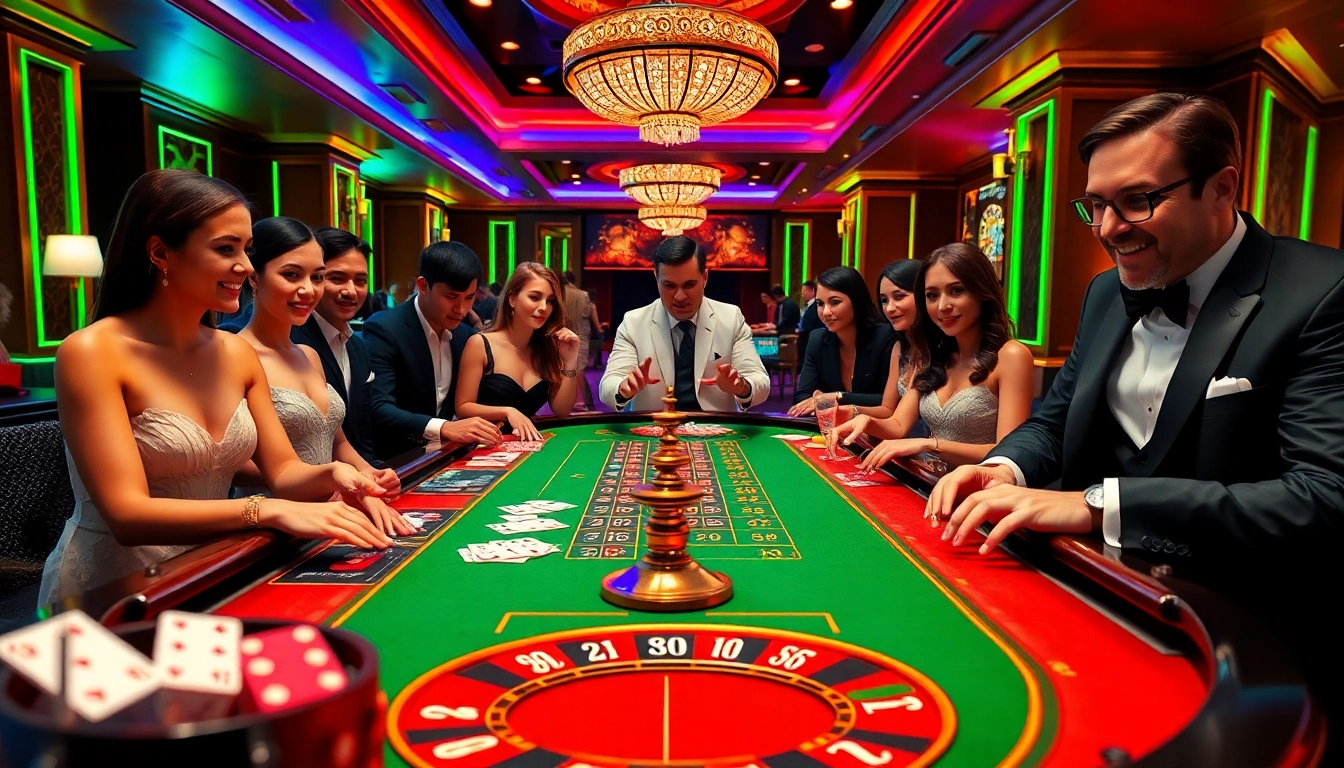 Experience the thrill of casino games at Link TX88 with vibrant poker chips and cards.