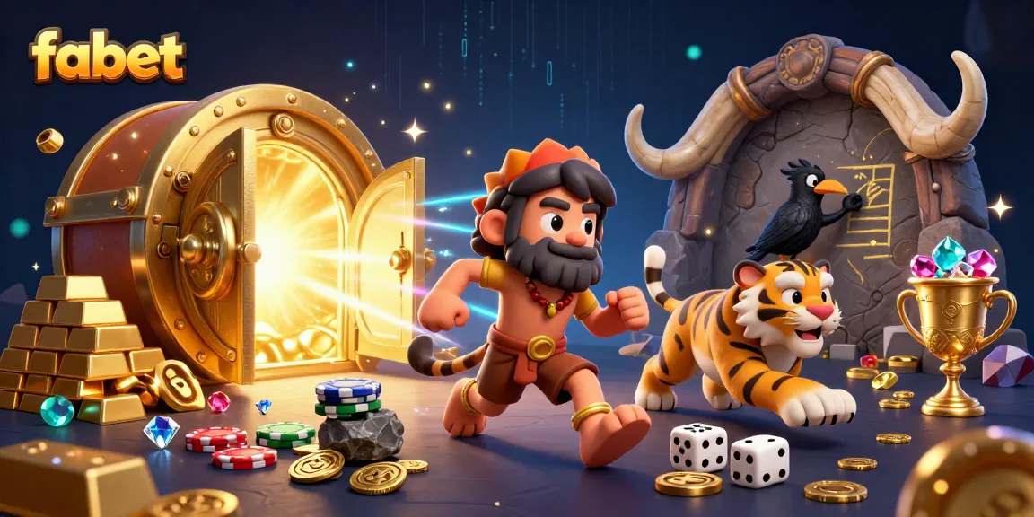 Experience fabet's thrilling prehistoric casino adventure featuring vibrant dynamic characters and rich game elements.