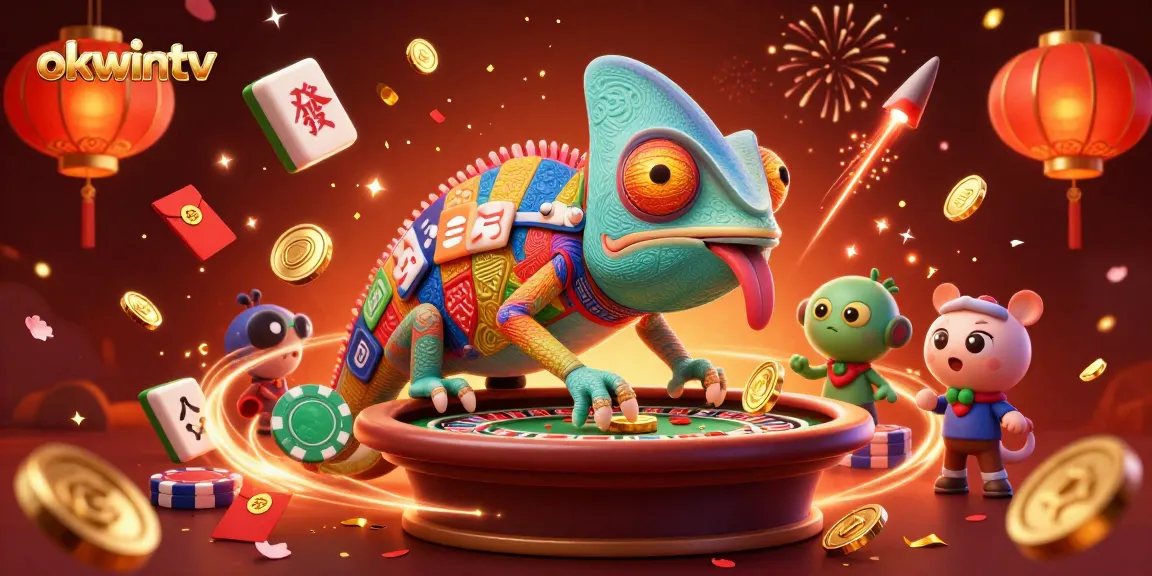 Experience exciting moments with okwintv at the vibrant casino scene filled with winning elements.