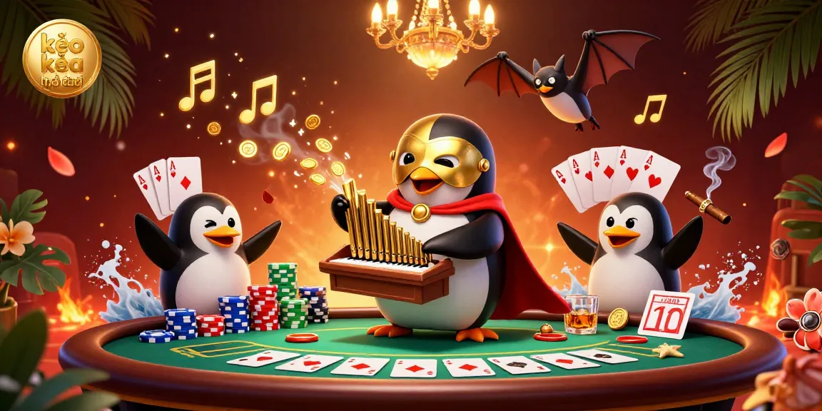 Betting big with kèo nhà cái on a vibrant 3D casino scene filled with action and excitement.