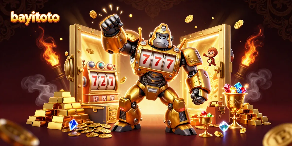 BAYITOTO engages players with vibrant 3D mech action, featuring slots and treasures for exciting gameplay.
