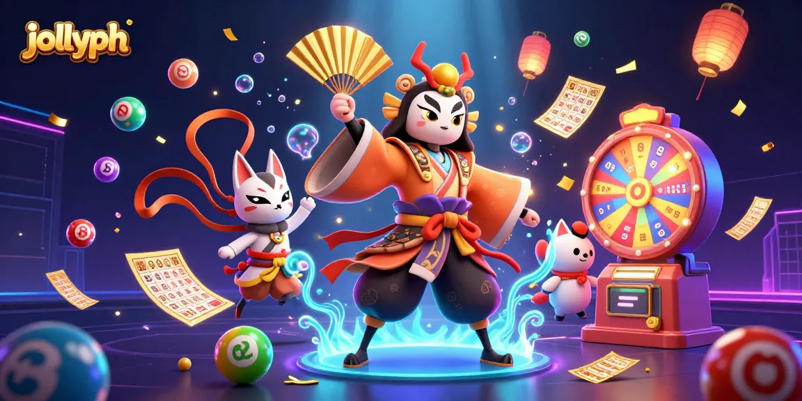 Experience thrilling bets and games at jollyph with vibrant lottery elements and engaging characters.