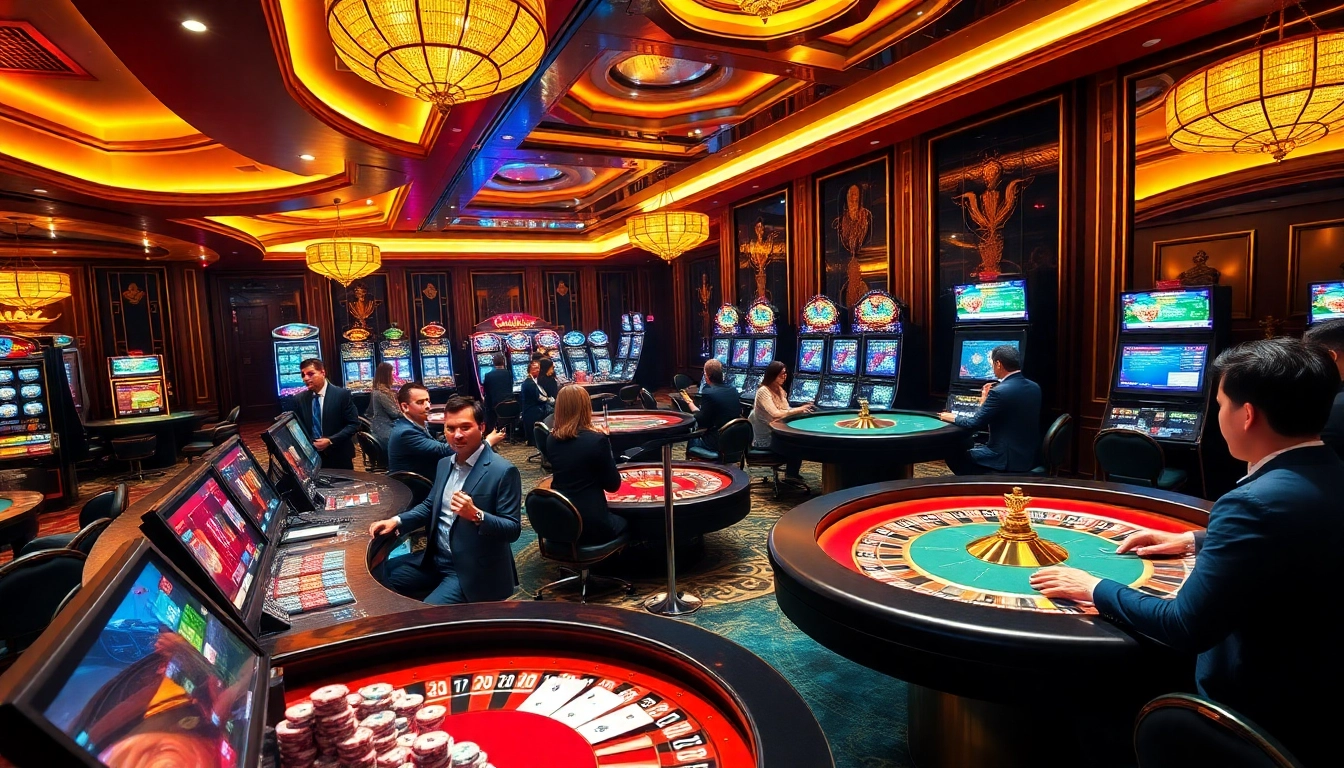 Experience the thrill of gaming at https://32winvip.casa/ with vibrant casino tables and dynamic players.