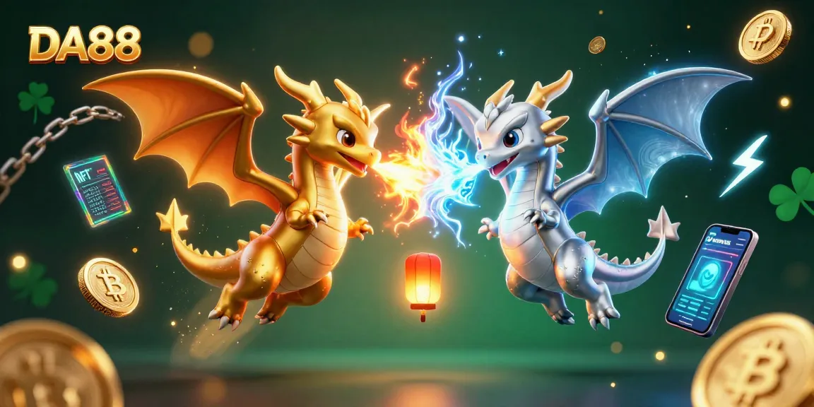 Join DA88 for thrilling betting action with enchanting dragons and crypto elements.