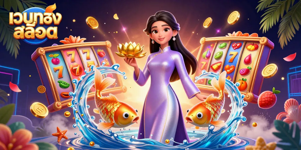 เข้าร่วมการกระทำที่น่าตื่นเต้นของ เว็บตรงสล็อต ด้วยภาพ 3D สุดตระการตาที่มีตัวละครที่สง่างามและองค์ประกอบคาสิโนที่มีชีวิตชีวา