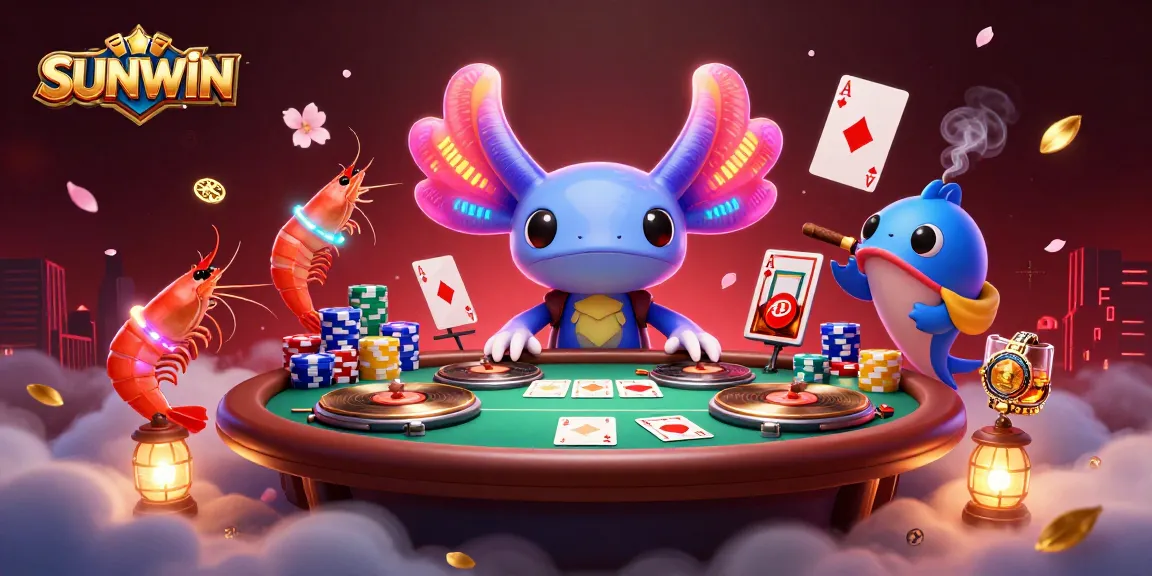 Engage with SUNWIN's vibrant scene featuring dynamic casino action and entertaining characters.
